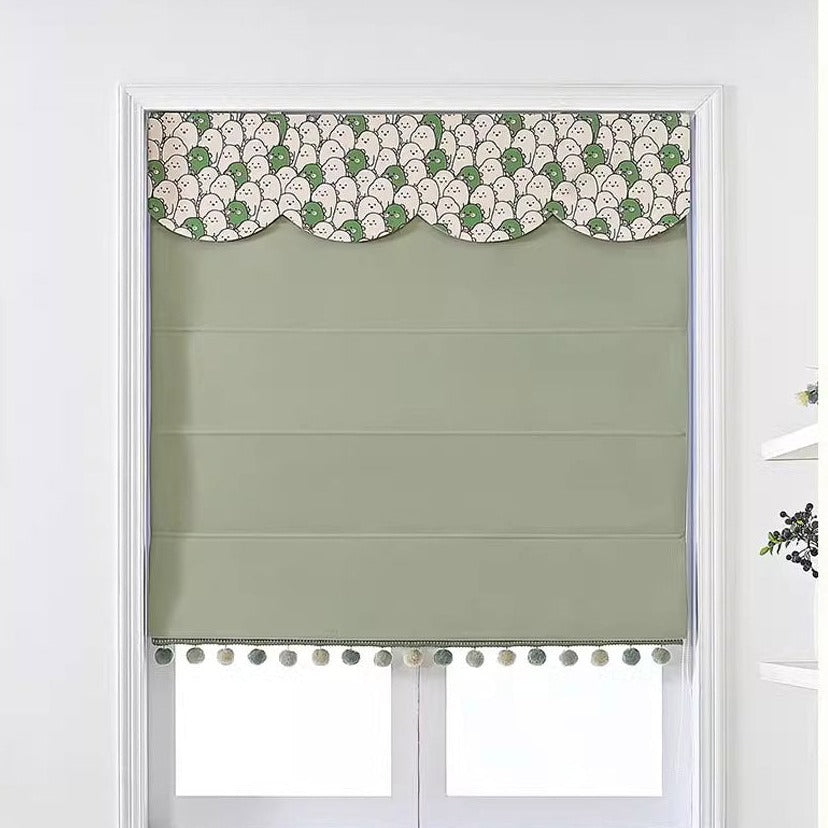 Anvige Home Textile Roman Shade Anvige Flat Roman Shades,Hardware For Installation Included,Window Treatment,Custom Roman Blinds,Style 319