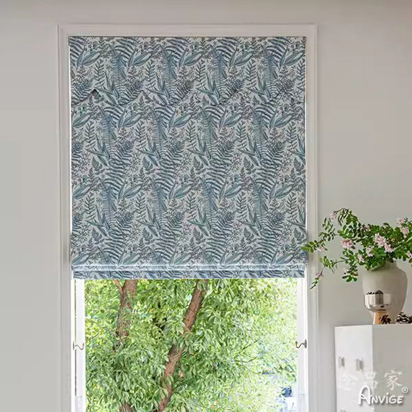 Anvige Home Textile Roman Shade Anvige Flat Roman Shades,Hardware For Installation Included,Window Treatment,Custom Roman Blinds,Style 326