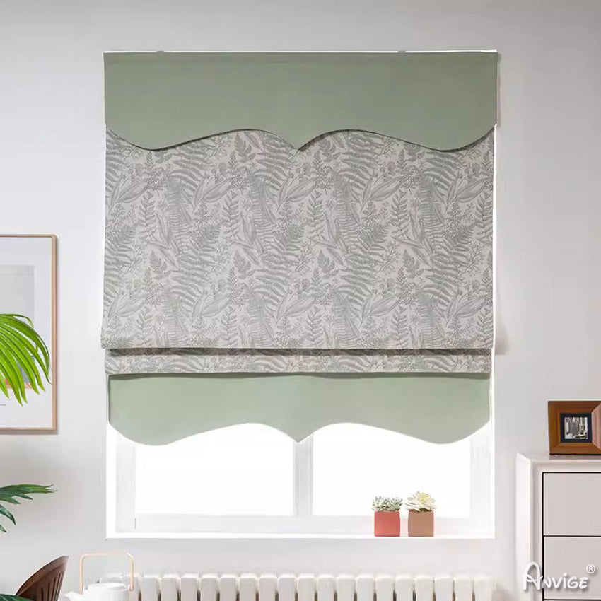 Anvige Home Textile Roman Shade Anvige Flat Roman Shades,Hardware For Installation Included,Window Treatment,Custom Roman Blinds,Style 335