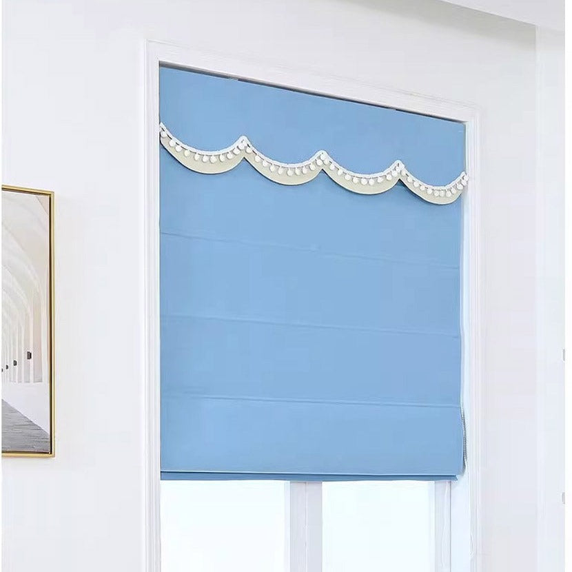 Anvige Home Textile Roman Shade Anvige Flat Roman Shades,Hardware For Installation Included,Window Treatment,Custom Roman Blinds,Style 383