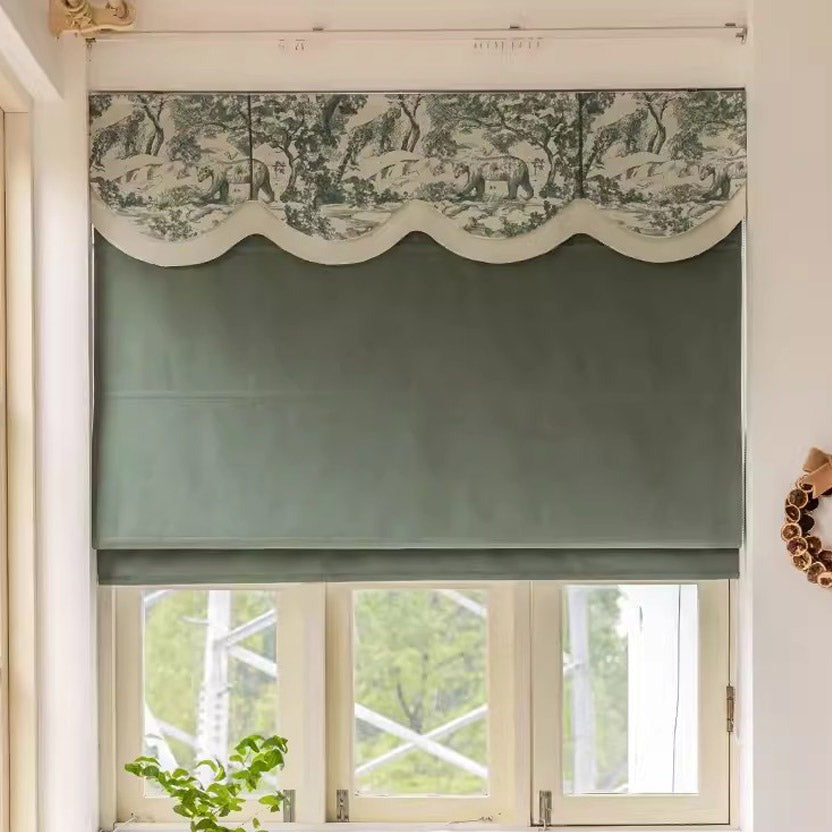 Anvige Home Textile Roman Shade Anvige Flat Roman Shades,Hardware For Installation Included,Window Treatment,Custom Roman Blinds,Style 79