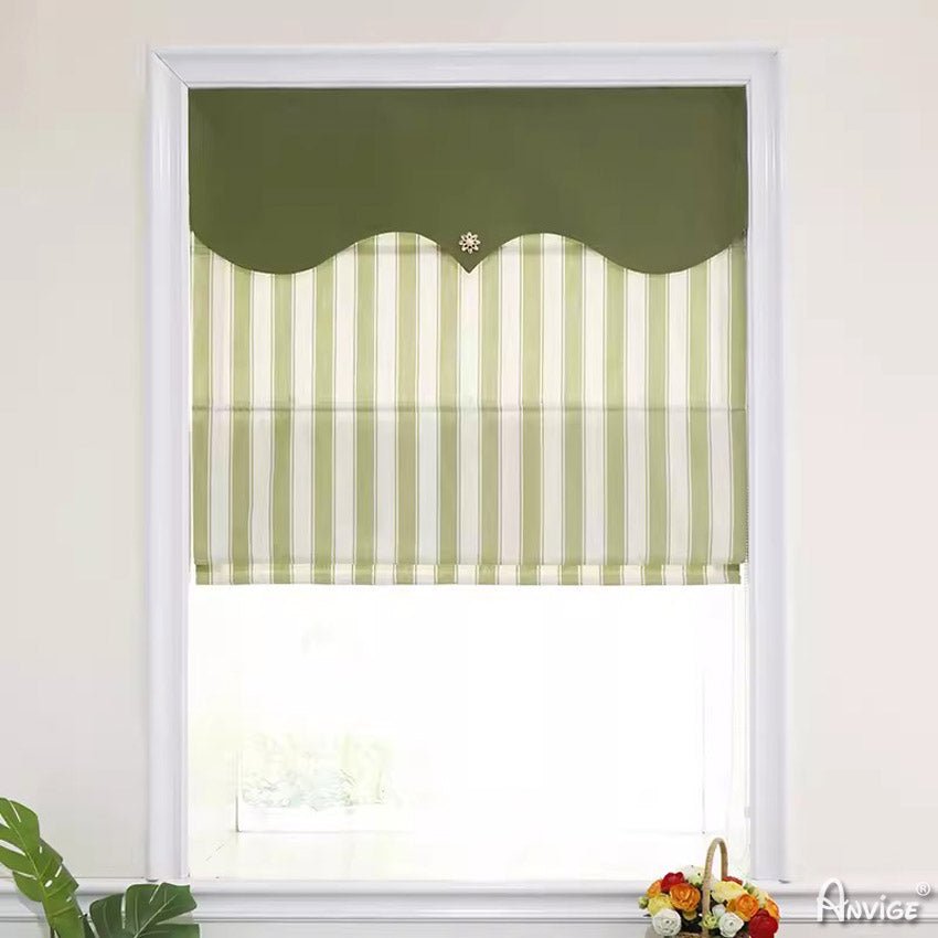 Anvige Home Textile Roman Shade Anvige Flat Roman Shades,Hardware For Installation Included,Window Treatment,Custom Roman Blinds,Style 85