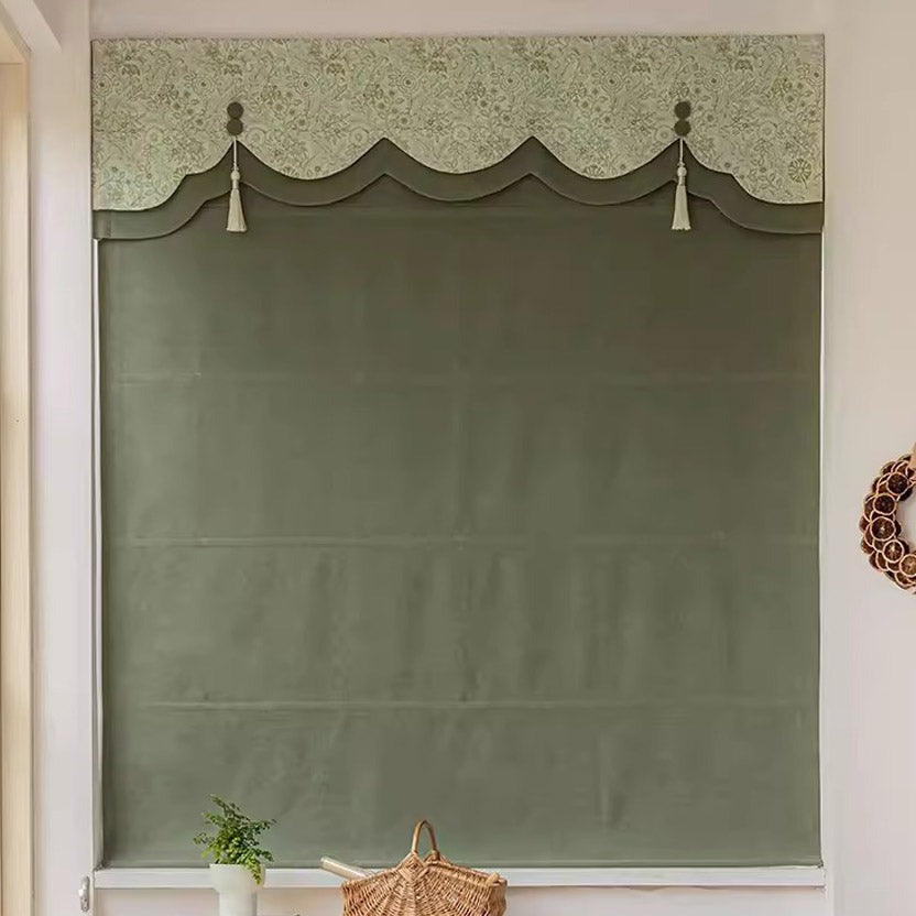 Anvige Home Textile Roman Shade Anvige Flat Roman Shades,Hardware For Installation Included,Window Treatment,Custom Roman Blinds,Style 86