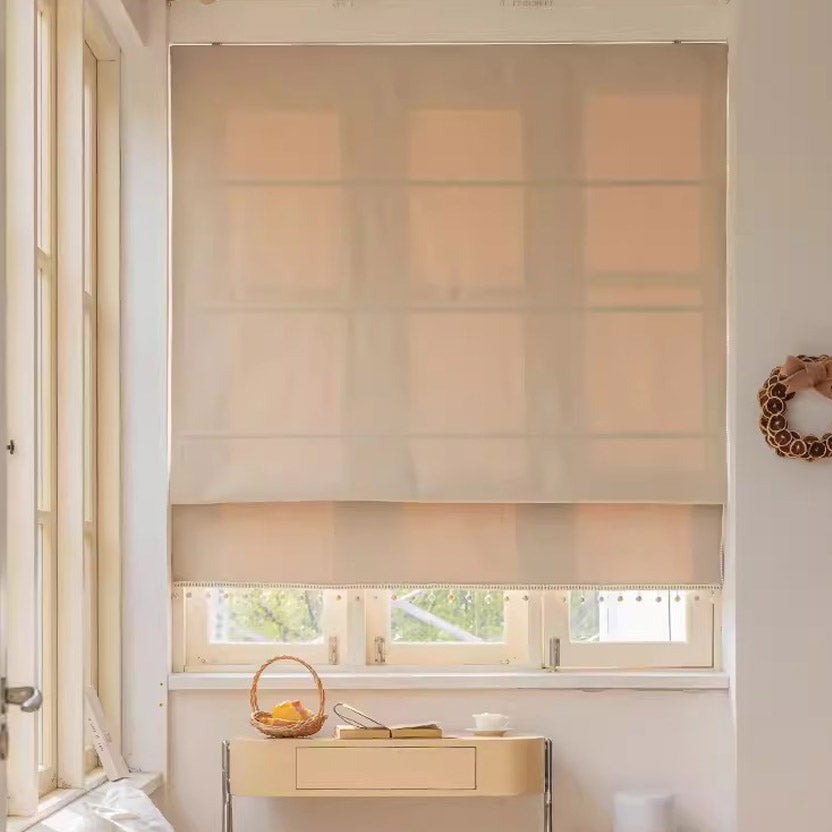Anvige Home Textile Roman Shade Anvige Flat Roman Shades,Hardware For Installation Included,Window Treatment,Custom Roman Blinds,Style 97