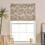 Anvige Home Textile Roman Shade Copy of Anvige Flat Roman Shades,Hardware For Installation Included,Window Treatment,Custom Roman Blinds ,Black Tree Printed