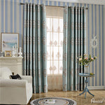 ANVIGE European Luxury Jacquard,Grommet Window Curtain Blackout Curtains For Living Room,52''Wx63''L,1 Panel
