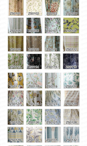 Anvige Home Textile Fabric swatches for custom curtains,custom roman shades swatches,roman blinds fabrics,free drapery calculator sheet