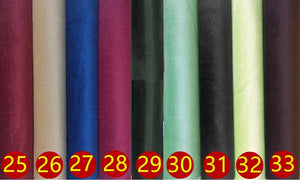 Anvige Home Textile Luxury Curtain ANVIGE Luxury Coffee Velvet Fabric Striped Curtains,Customized Valance,Window Treatment For Living Room