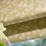Anvige Home Textile Roman Shade Anvige Flat Roman Shades,Hardware For Installation Included,Window Treatment,Custom Roman Blinds,Jacquard White Leaves