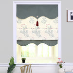 Anvige Home Textile Roman Shade Anvige Flat Roman Shades,Hardware For Installation Included,Window Treatment,Custom Roman Blinds,Pastoral Flowers