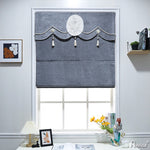 Anvige Home Textile Roman Shade Anvige Flat Roman Shades,Hardware For Installation Included,Window Treatment,Custom Roman Blinds,Solid Color