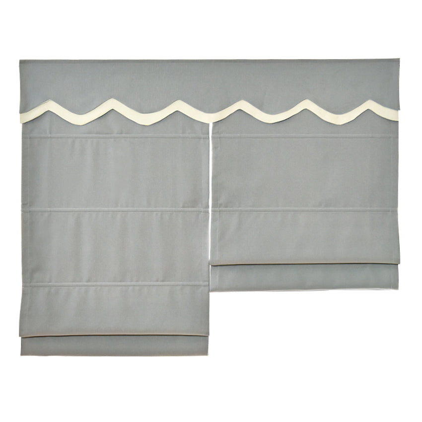 Anvige Home Textile Roman Shade Copy of Anvige Flat Roman Shades,Hardware For Installation Included,Window Treatment,Custom Roman Blinds,Abstract Geometric Pattern