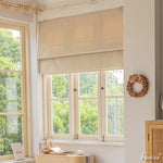 Anvige Home Textile Roman Shade Copy of Anvige Flat Roman Shades,Hardware For Installation Included,Window Treatment,Custom Roman Blinds,Geometric Style