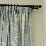 ANVIGE High Qulaity Thickning Fabric Flowers Printing,Grommet Window Curtain Blackout Curtains For Living Room,52''Wx63''L,1 Panel blackout roman shades custom roman shades flat roman shades Curtains