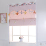 Anvige Flat Roman Shades,Hardware For Installation Included,Window Treatment,Custom Roman Blinds,Cartoon Stars blackout roman shades custom roman shades flat roman shades Curtains