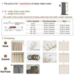 Custom Curtains Drapes ANVIGE Modern Nordic Cotton Linen White Color Curtain,Grommet Window Curtain Sheer Curtains For Living Room,52''Wx63''L,1 Panel Anvige Home Textile Sheer Curtain blackout roman shades custom roman shades flat roman shades Curtains